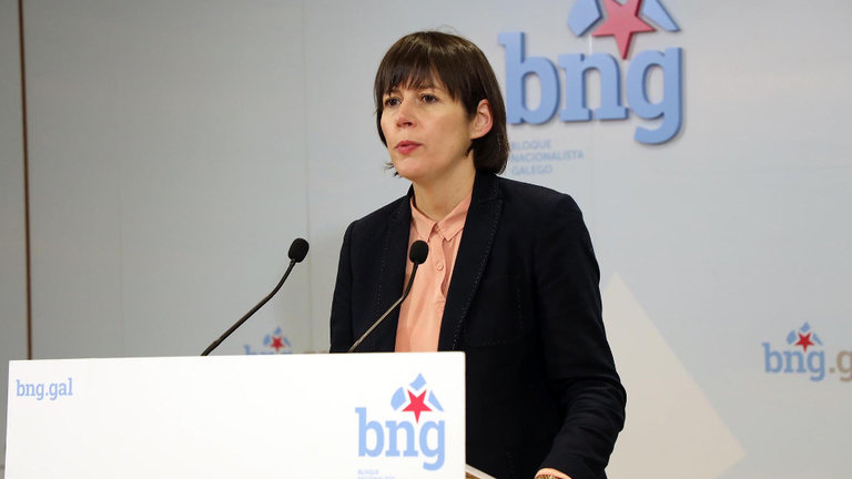 A portavoz do BNG, Ana Pontón. AGN