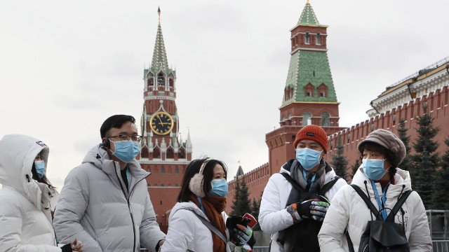 Turistas chineses en Moscova. EFE