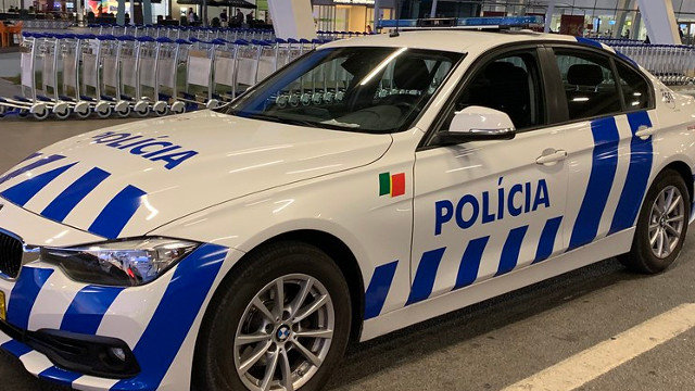 Un coche de la Policía de Seguridad Pública (PSP) de Portugal. EP