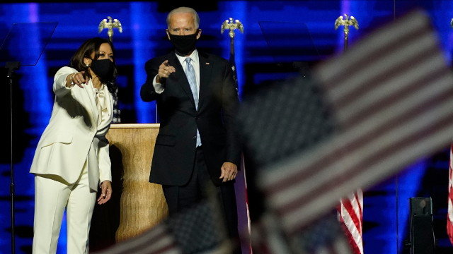Kamala Harris y Joe Biden. EFE