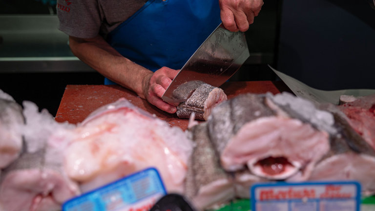 Merluza y pescadilla son las especies más consumidas en España.EFE