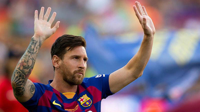 Messi dice adiós. EFE