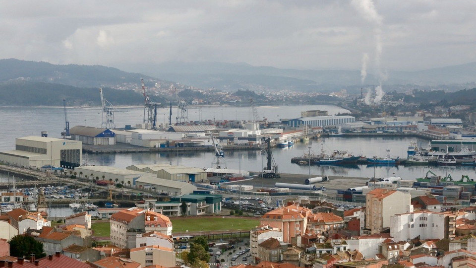 Vista del Puerto de Marín. GONZALO GARCÍA