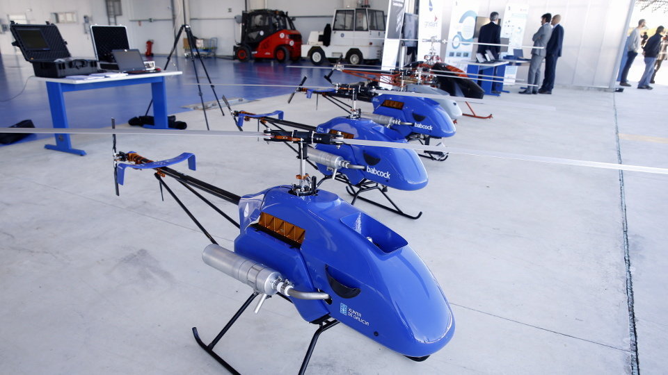 Aviones no tripulados que se fabrican en Rozas. SEBAS SENANDE