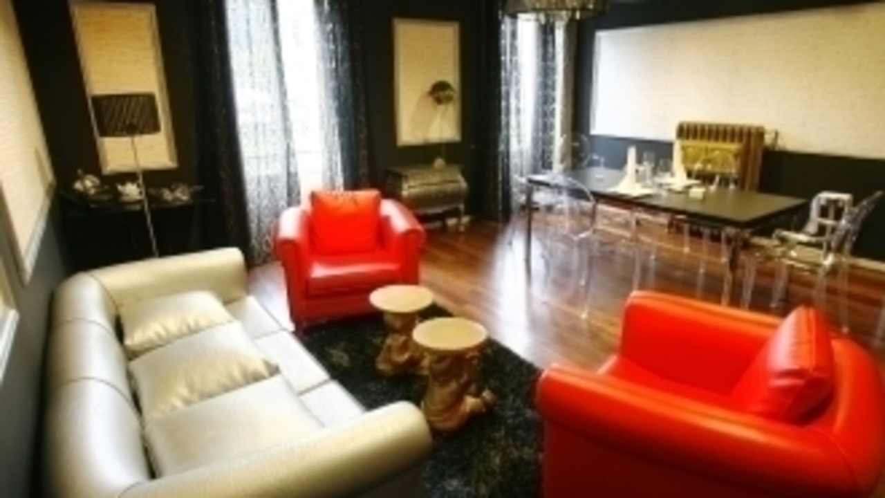 Salón 'Bartók' del restaurante compostelano 'Calderón' (Foto: Siro González)