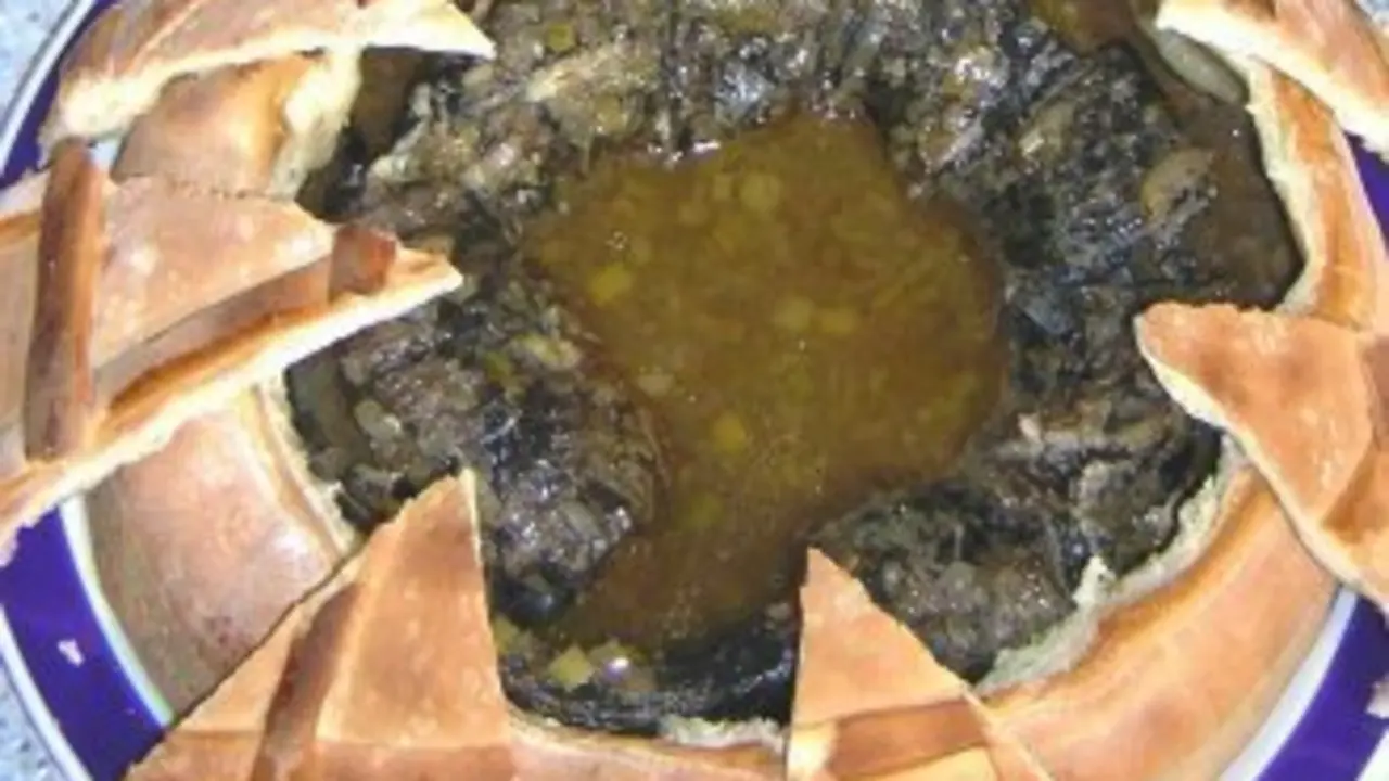 Famoso 'timbal' (empanada) de lamprea del Chef Rivera (Foto: I.P.)