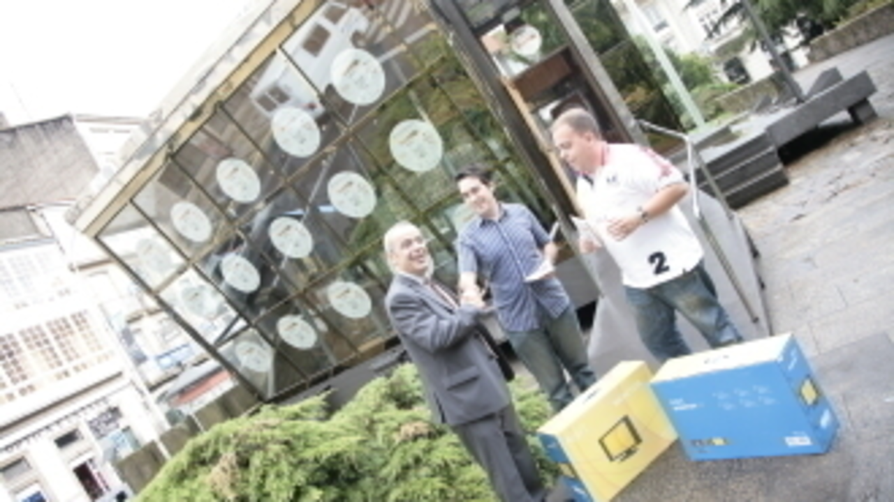 Entrega de los premios-regalo de Santiago(é)Tapas (FOTO: Turismo de Santiago)