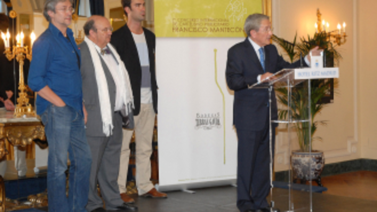 Acto de presentación en Madrid (Terras Gauda)