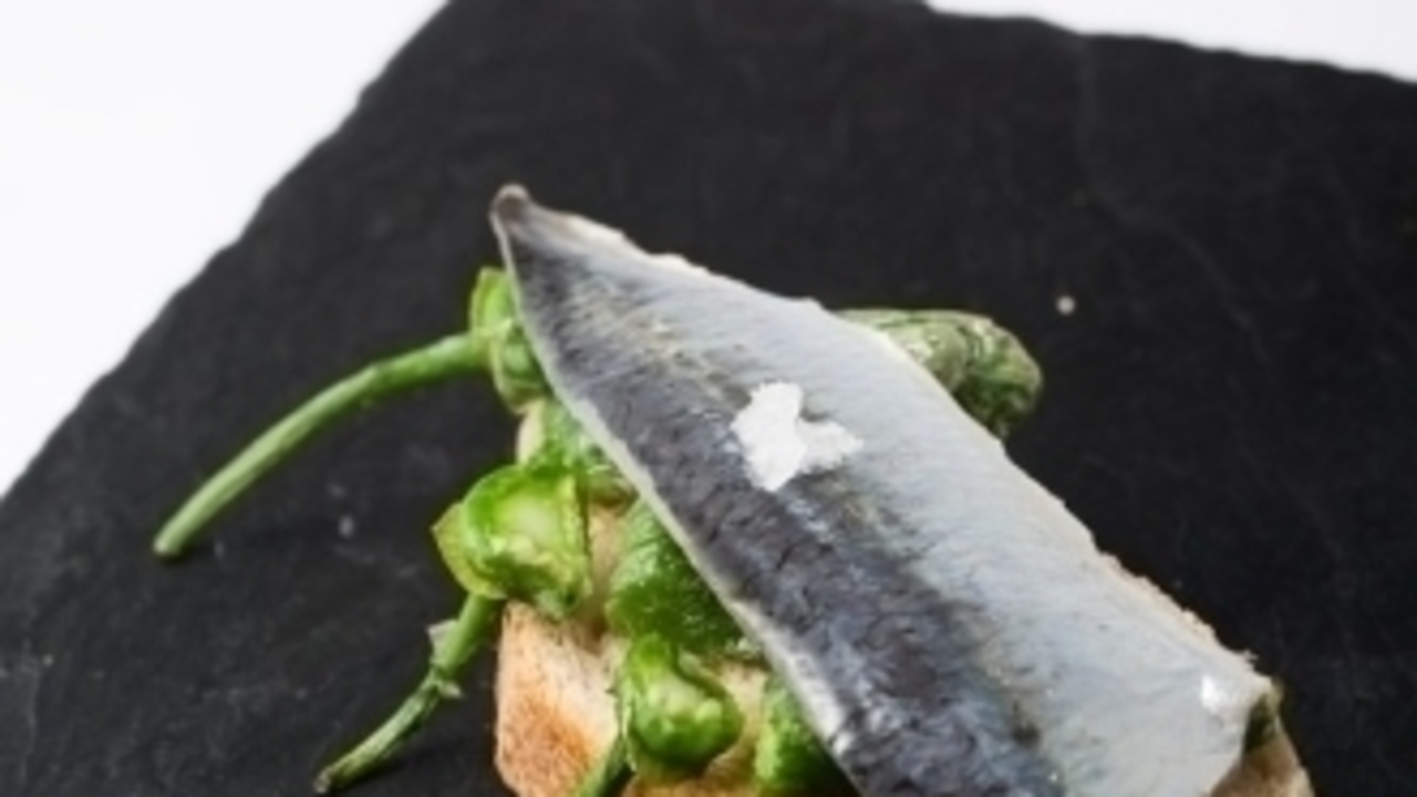 Tapa ganadora (Foto: Santiago(é)Tapas)