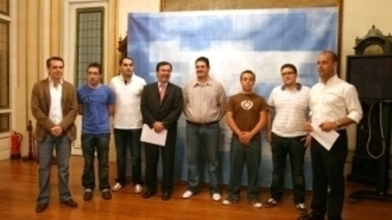 Premiados en la edición anterior del concurso (Foto: AGN)