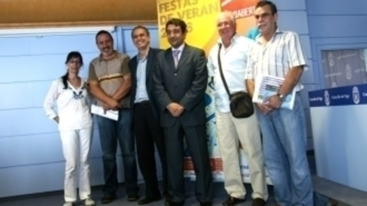 Presentación de las Fiestas de Verano de Vigo 2008 (Foto: AGN)