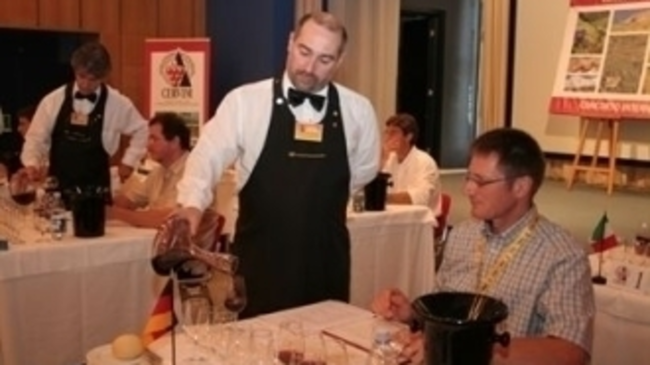 Cata en el concurso de Aosta (Foto: Cervim)