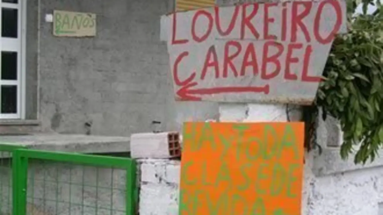 Entrada de un furancho o 'loureiro' (Foto: Diario de Pontevedra)