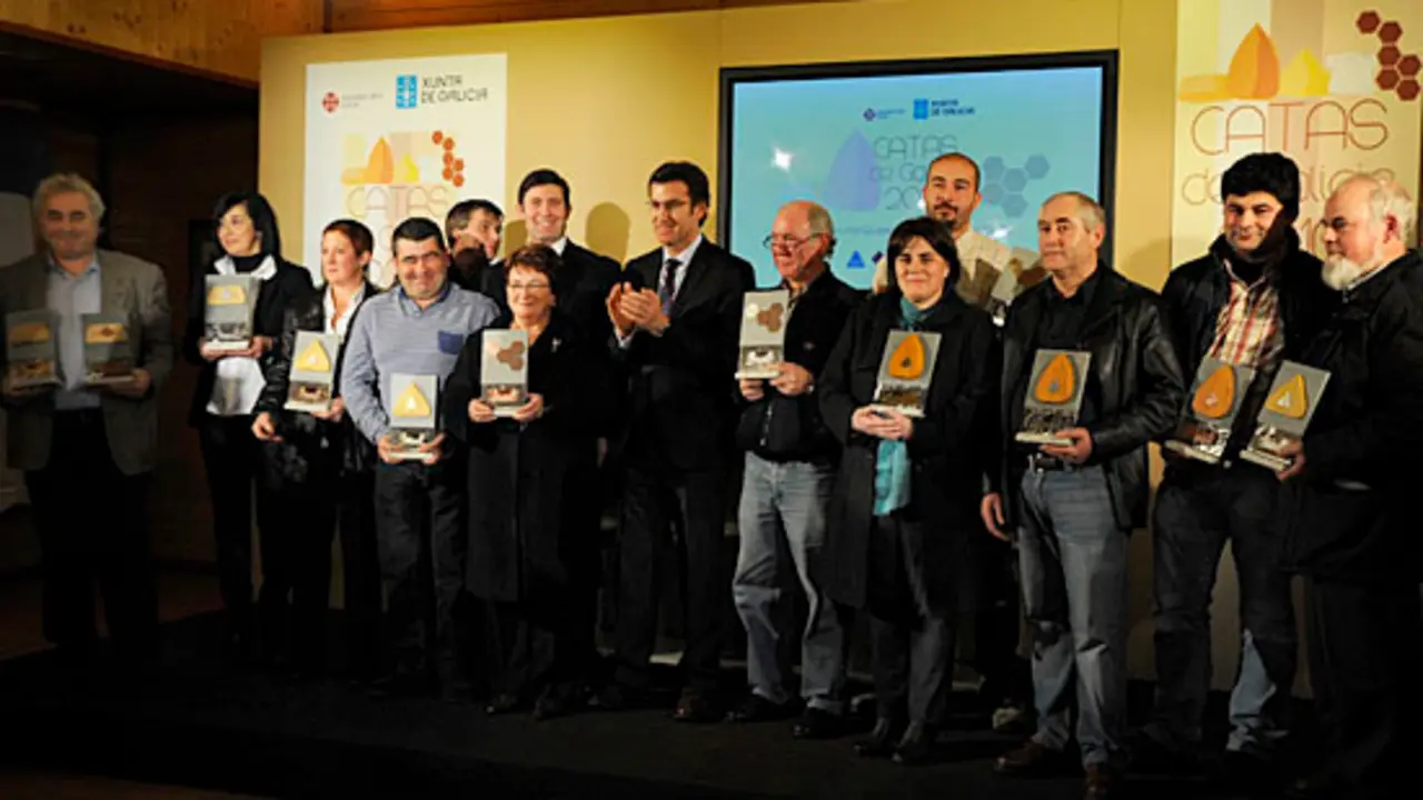 Premiados en la XIII Cata dos Queixos y IX Cata dos Meles de Galicia