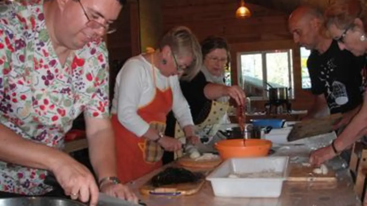 Un momento de las clases prácticas (Foto: MOURIÑO)