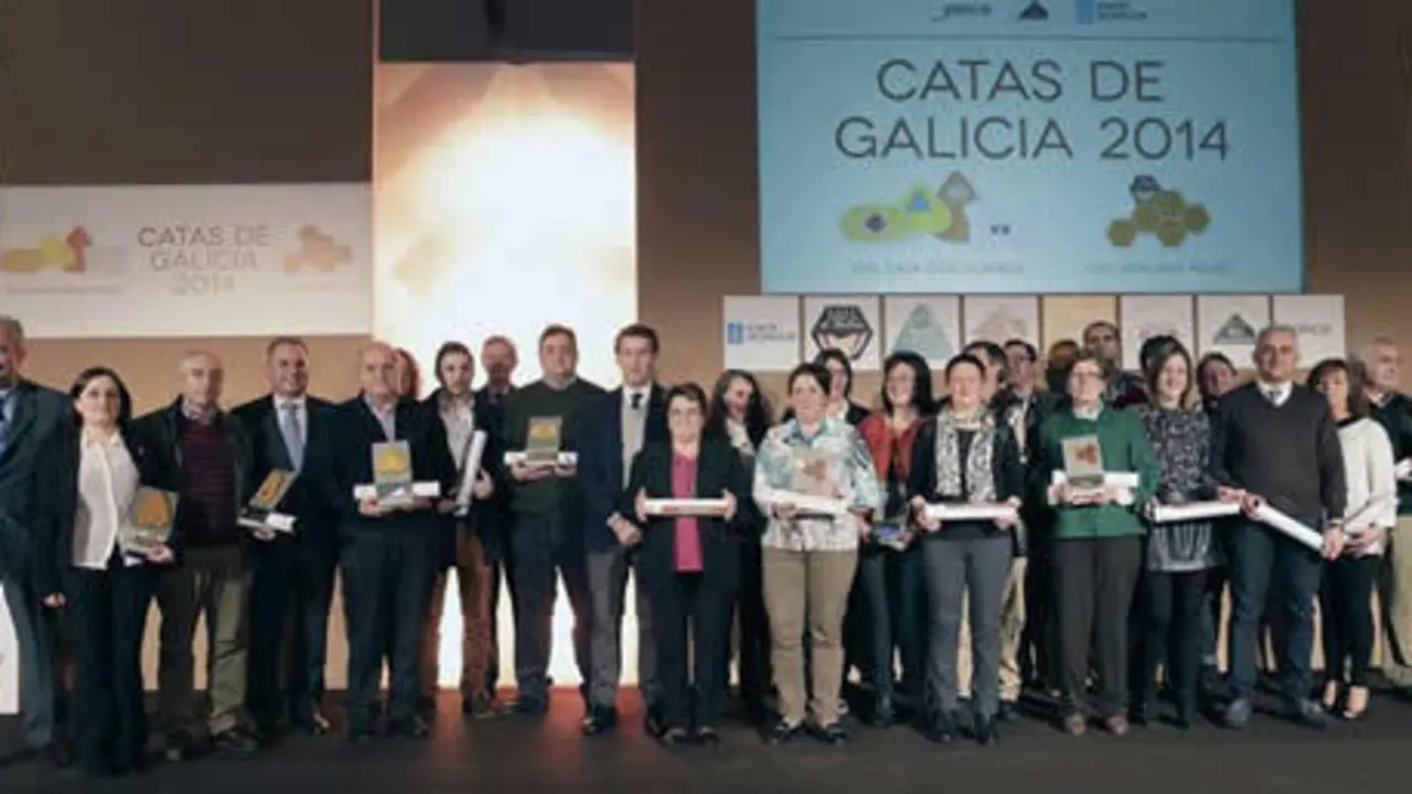 Foto de familia de los reconocidos (Lavandeira Jr/EFE)