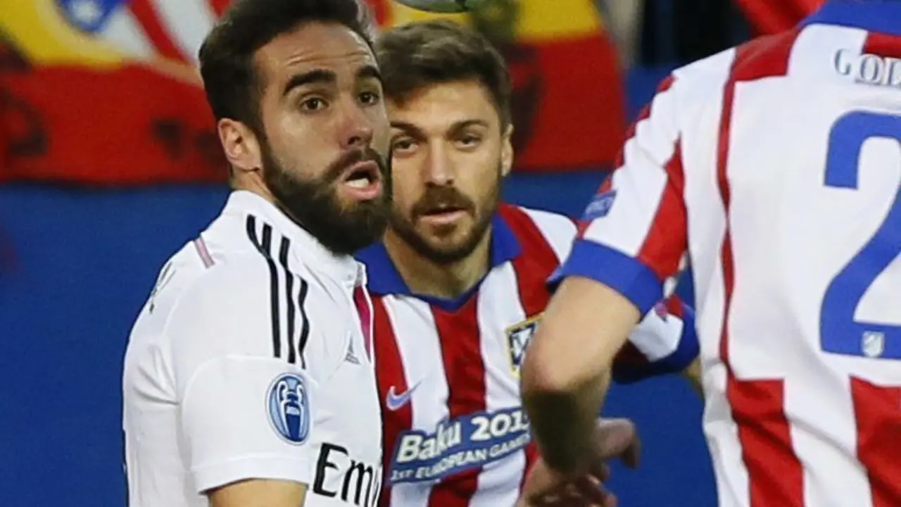 Dani Carvajal, en un lance del encuentro.