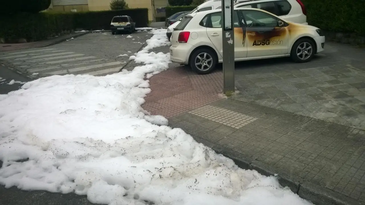 Estado en el que quedaron los coches 