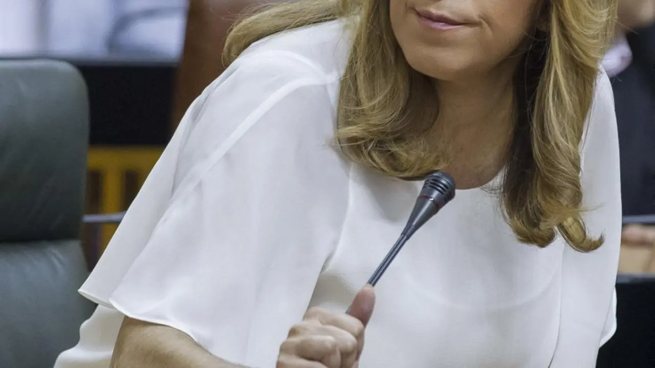 La presidenta de la Junta de Andalucía, Susana Díaz