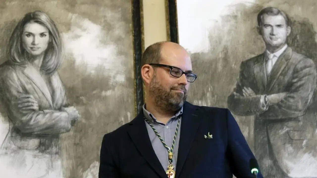 El alcalde de Santiago, Martiño Noriega