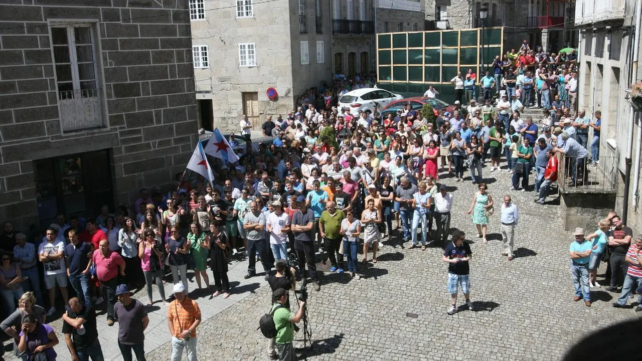 Tractorada en Chantada