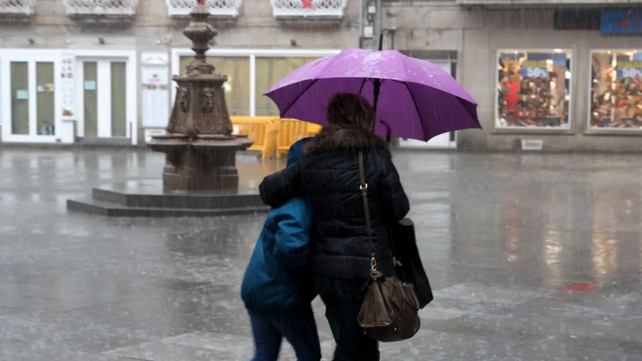 Las lluvias estuvieron presentes en toda la Comunidad
