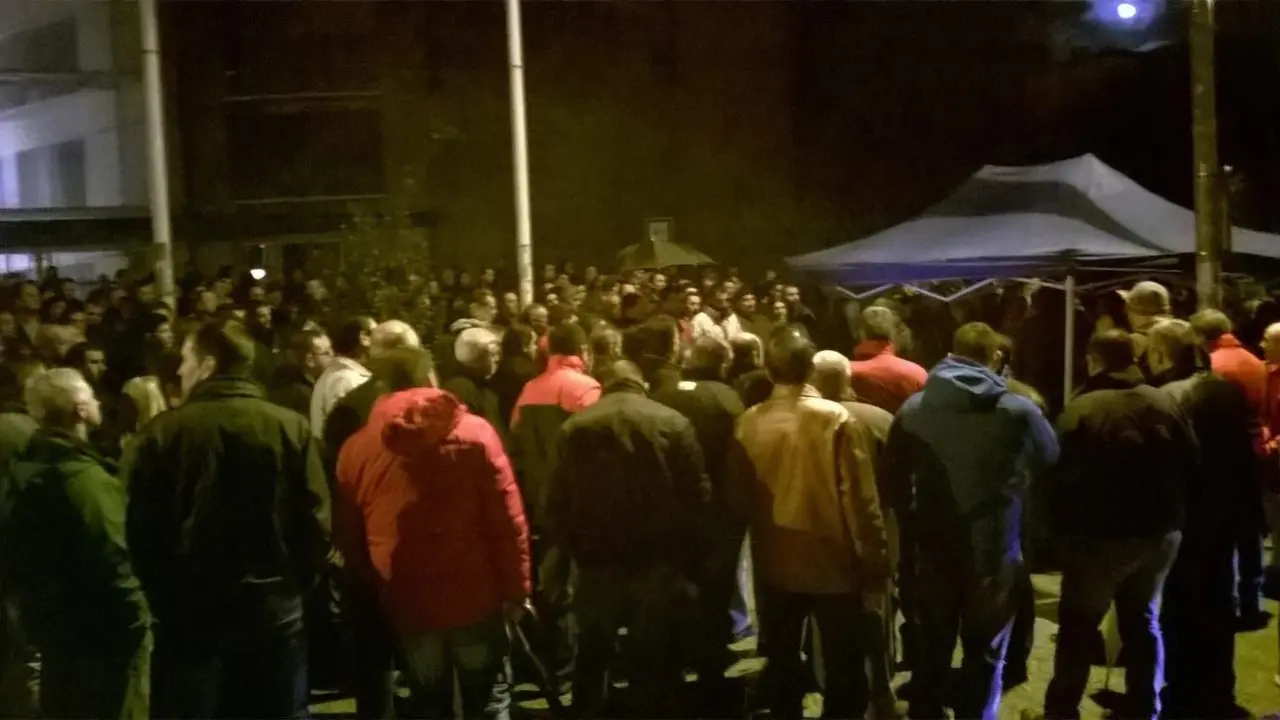 Asamblea de los integrantes de Agromuralla, este lunes en Lugo