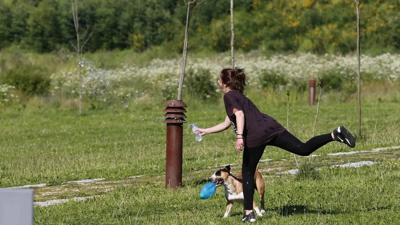 Muchos gallegos disfrutaron del buen tiempo este miércoles