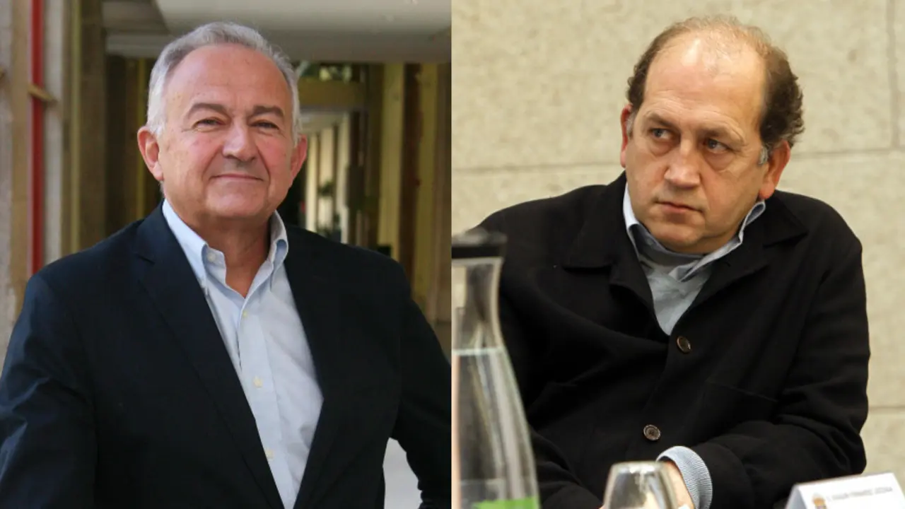 José Luis Méndez Romeu y Xaquín Fernández Leiceaga