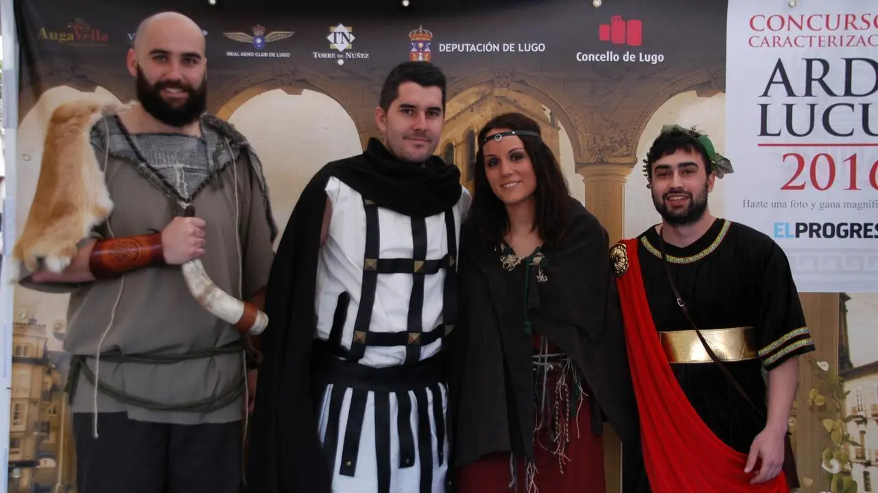 Concurso de caracterizaciones Arde Lucus 2016