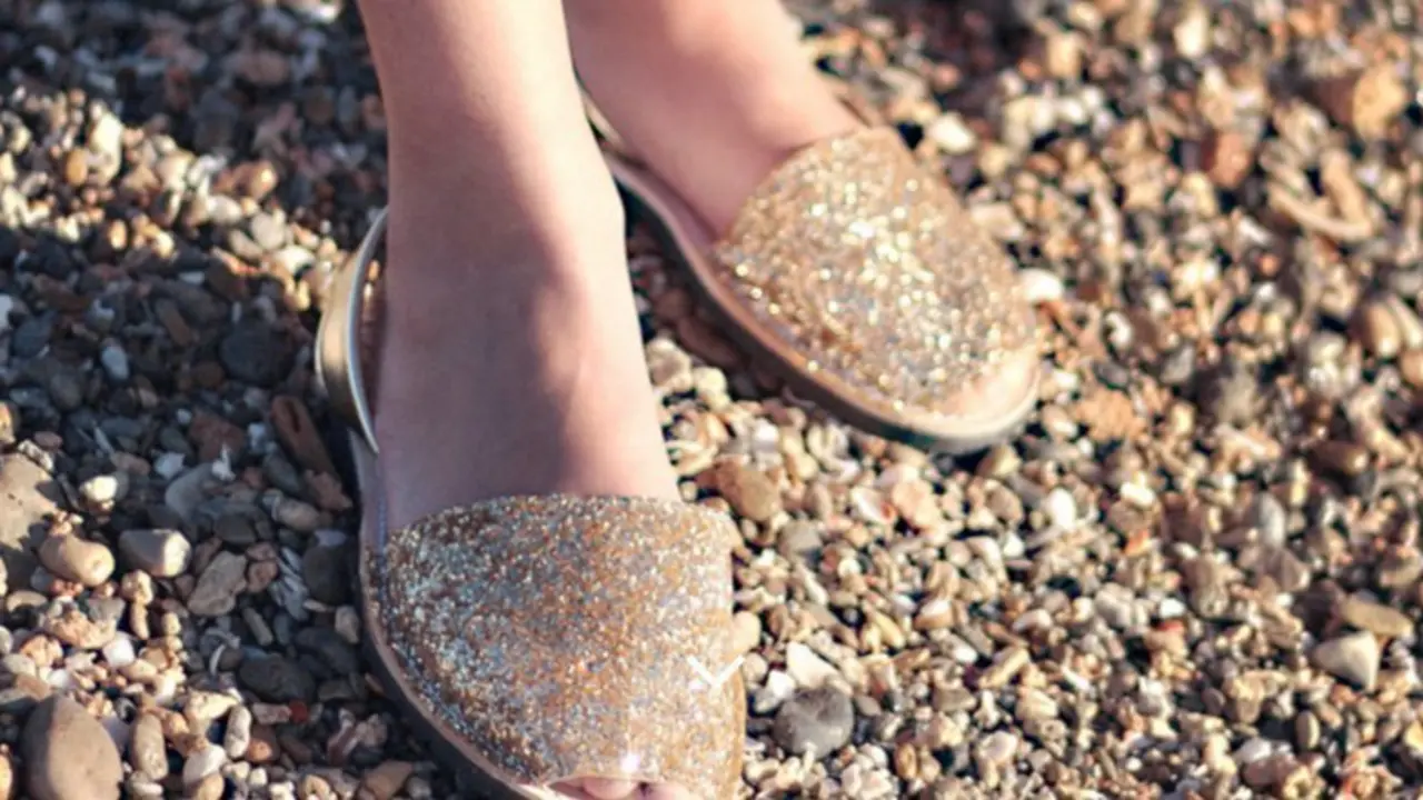 Uno de los últimos modelos de avarcas