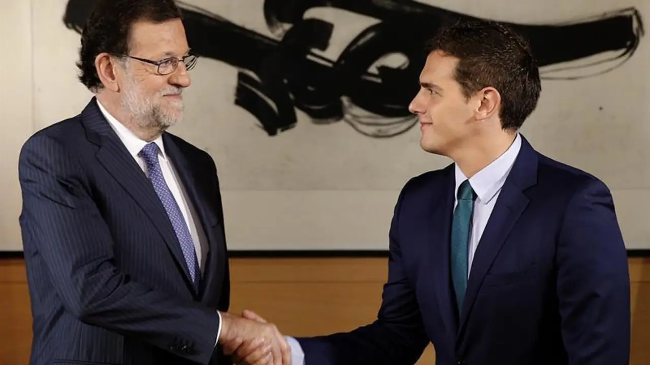Mariano Rajoy y Albert Rivera
