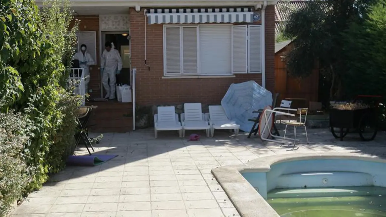 Los restos de los cuatro cuerpos aparecieron repartidos en varias bolsas