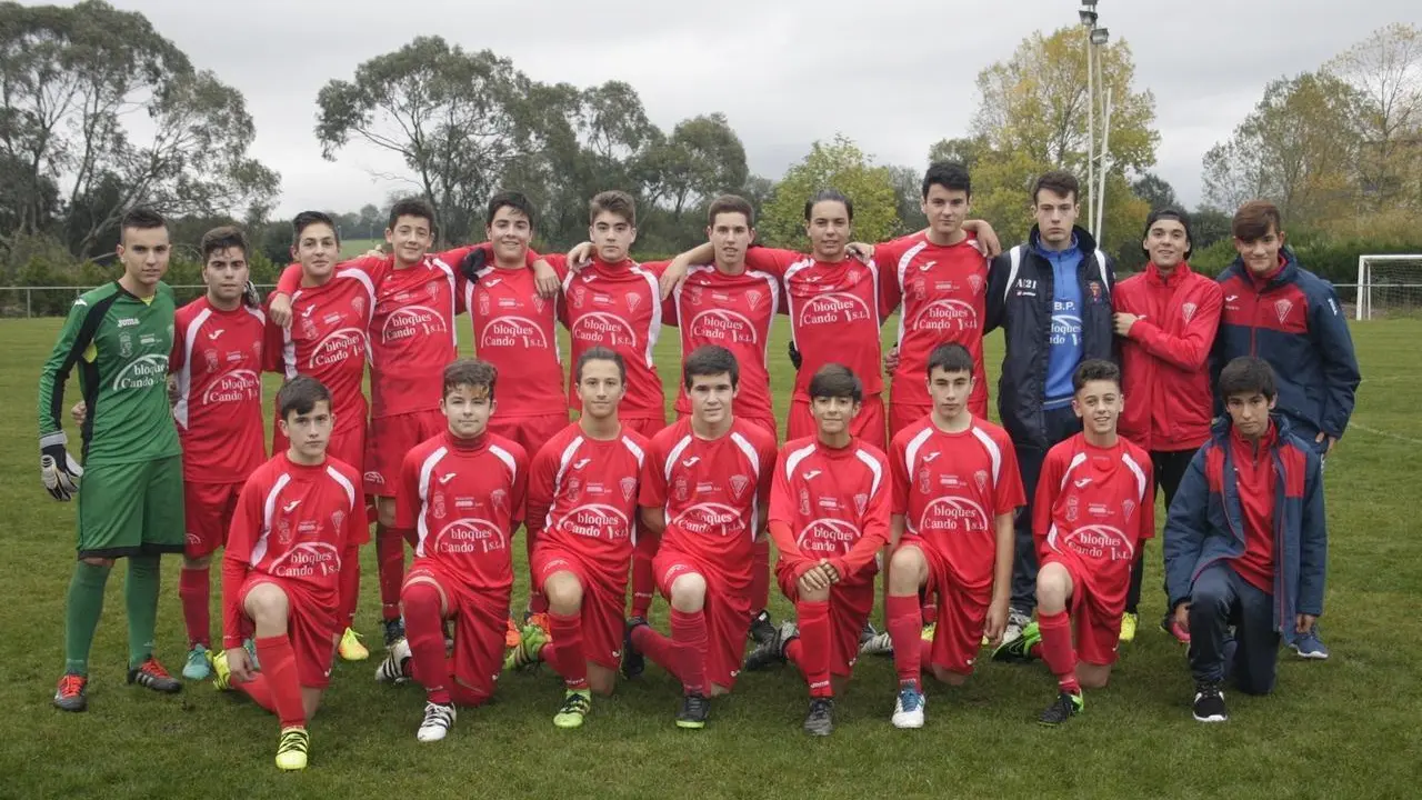 Equipo cadete del CD Castro