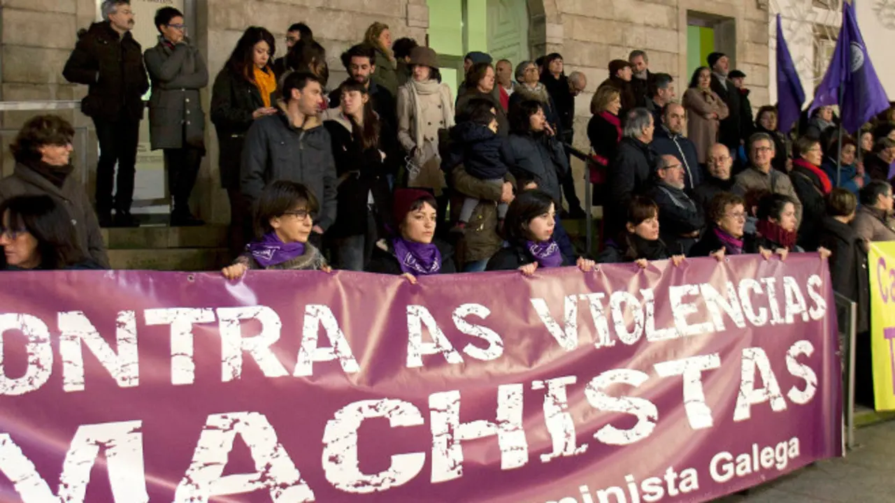 Prostesta contra la violencia machista. ARCHIVO