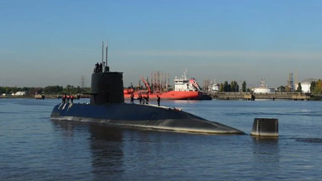 El submarino argentino desaparecido