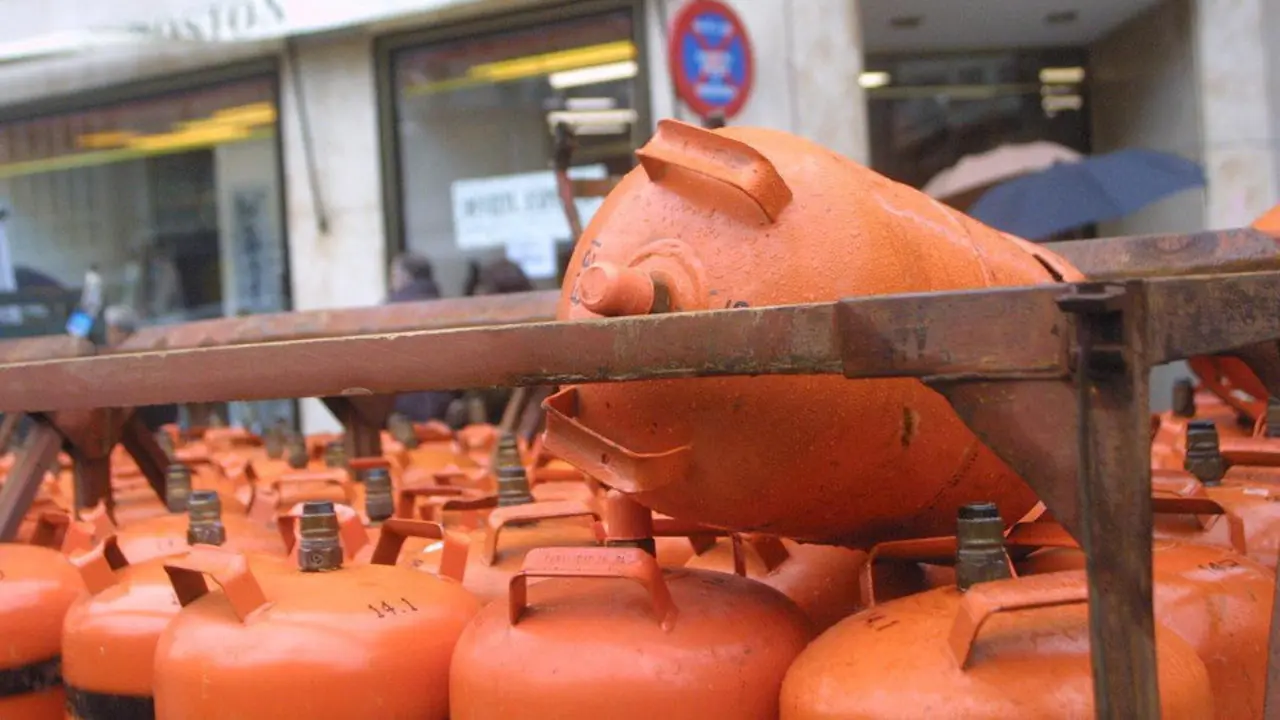 Bombonas de butano. EP