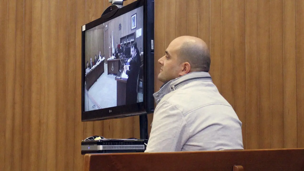 El guardia civil acusado de la muerte de Javier Fernández. AEP