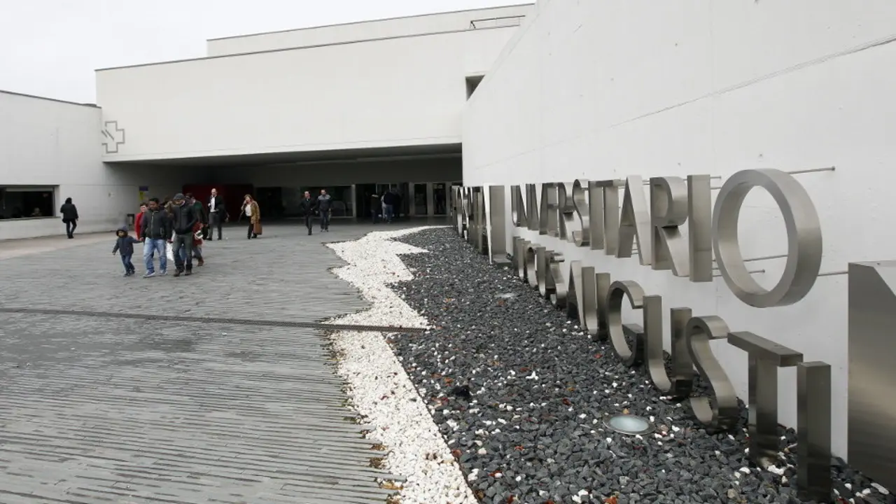 Entrada principal del hospital Lucus Augusti (Hula). AEP