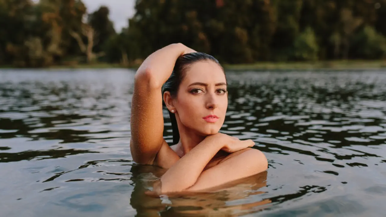 Andrea Pousa, nunha imaxe promocional. CEDIDA