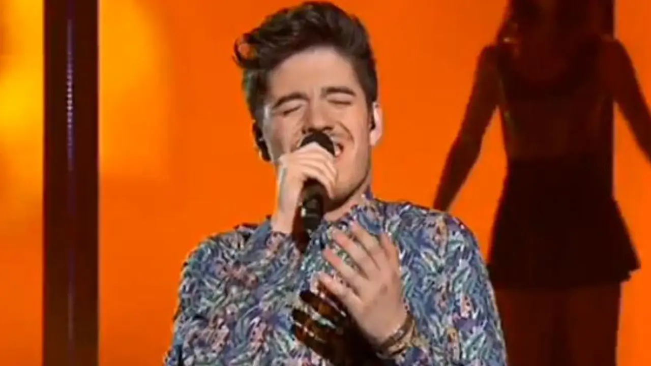 Roi, en una gala de Operación Triunfo. TVE