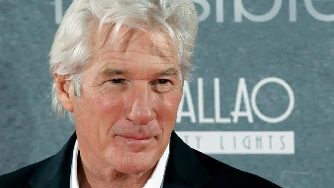 Richard Gere en la presentación en Madrid de su película 'Invisibles'. AEP