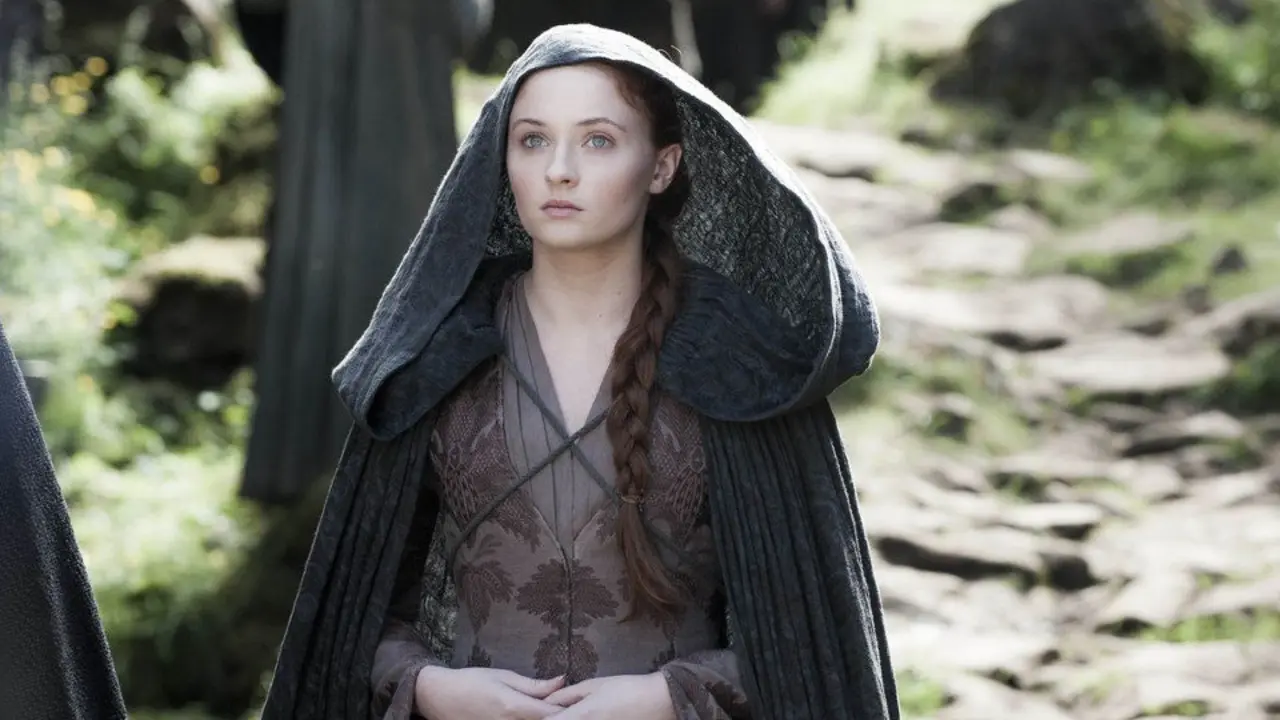 Sophie Turner, como Sansa Stark. AEP