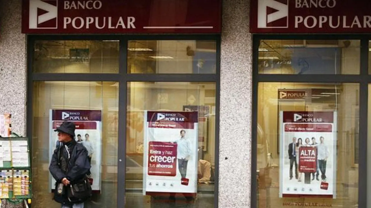 Una sucursal del Banco Popular. AEP