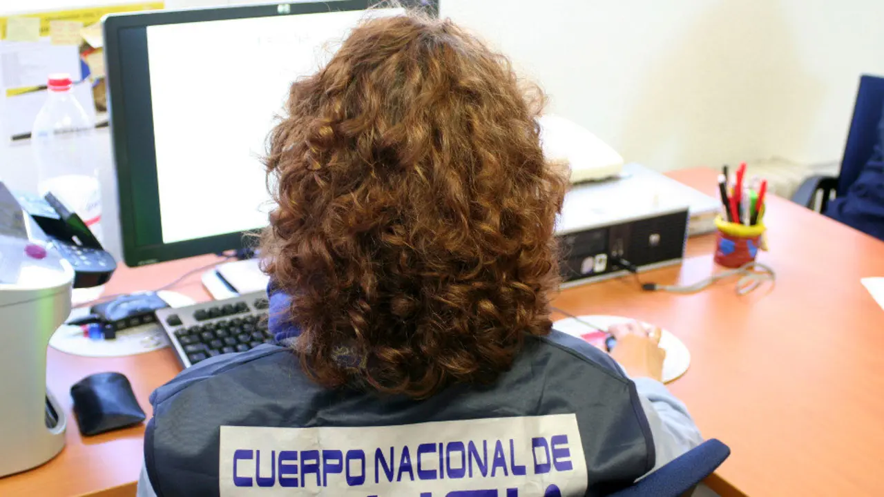 Investigadora de la Policía Nacional. AEP