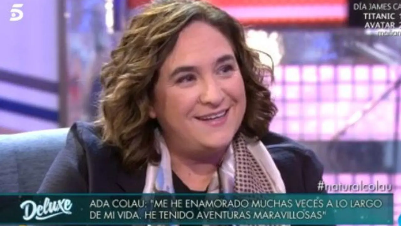 Ada Colau en &#39;Sábado Deluxe&#39;. TELECINCO