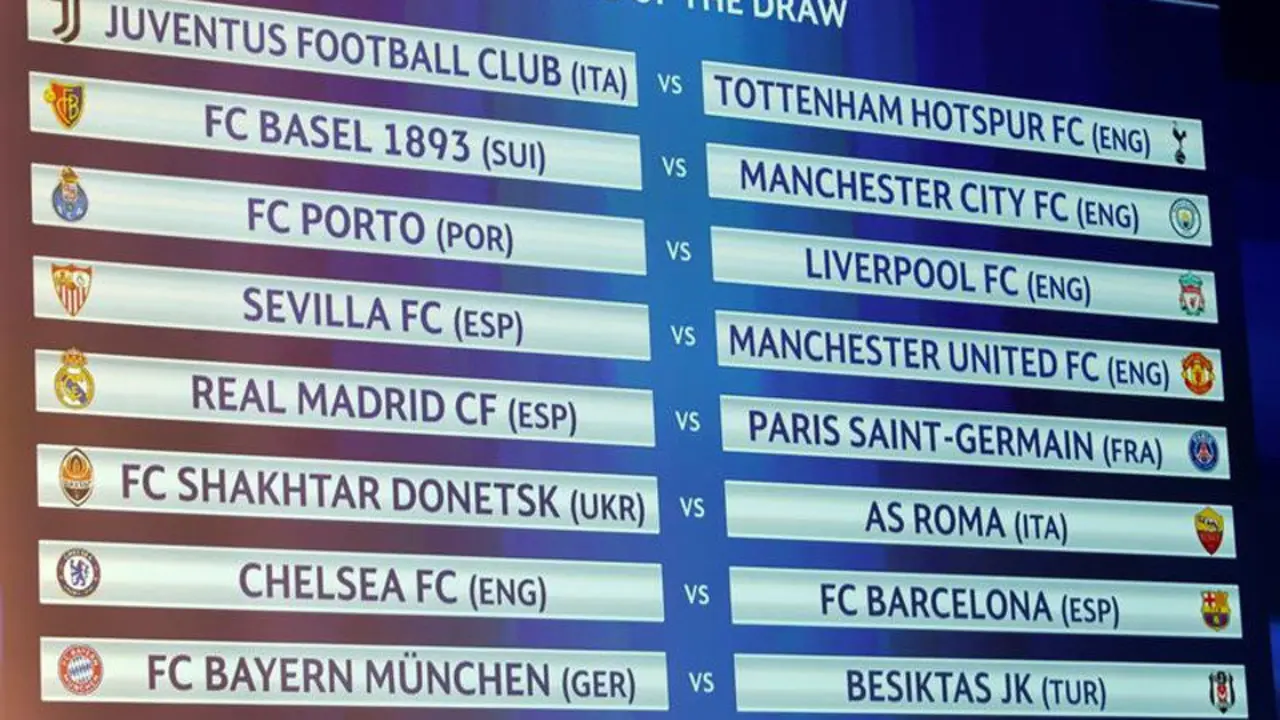 Sorteo de la Champions. SALVATORE DI NOLFI (EFE)