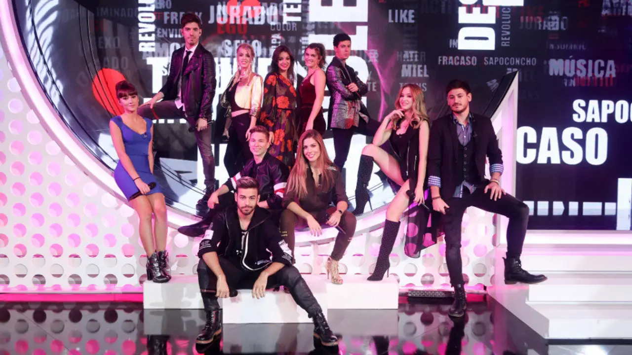 Los concursantes, en la séptima gala de OT