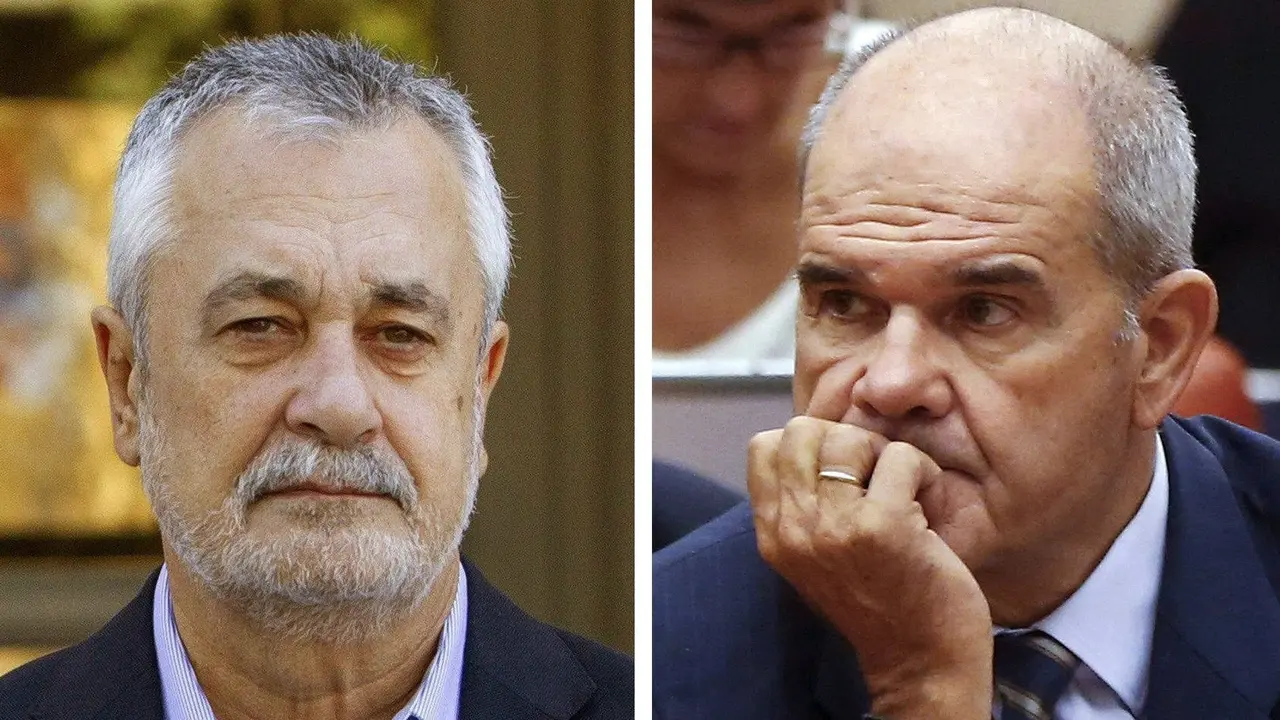 José Antonio Griñán y Manuel Chaves. AEP