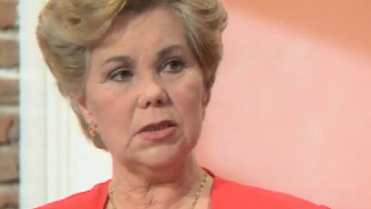 Ana Orantes, durante su testimonio en Canal Sur